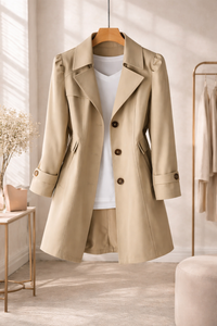 Selvia – Elegancki płaszcz vintage