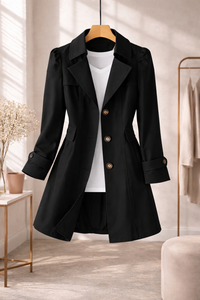 Selvia – Elegancki płaszcz vintage
