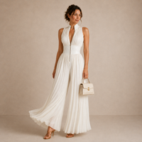 VIVIENNE | Plisowany chiffon