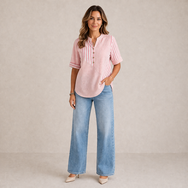 LILIYA | Bluzka V-Neck