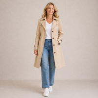 Selvia – Elegancki płaszcz vintage