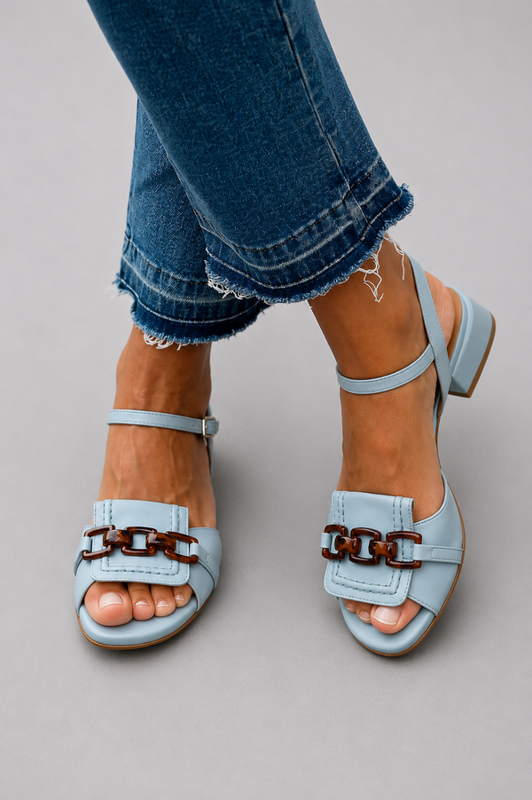 AZZURRA | Sandały Eleganza Costiera