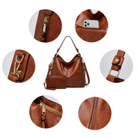 NELA | Elegancka torebka hobo z regulowanym paskiem