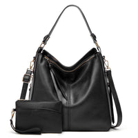 NELA | Elegancka torebka hobo z regulowanym paskiem