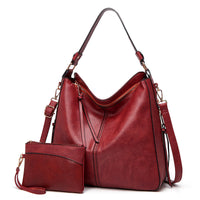 NELA | Elegancka torebka hobo z regulowanym paskiem