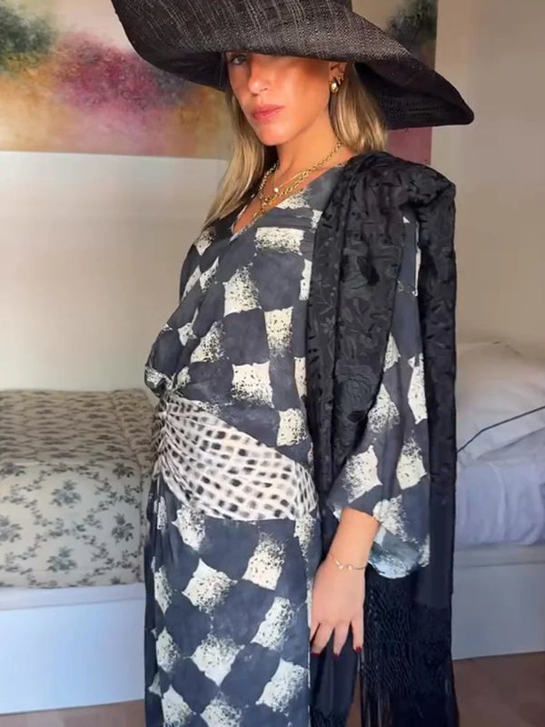 MARINE | Sukienka maxi